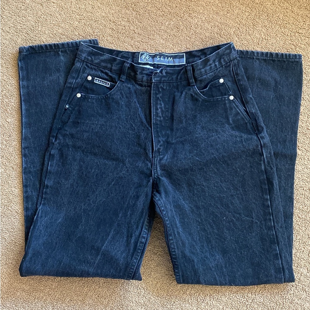 Womens Posted Slim Black Jeans, Sz 11, Waist 31,
Smoke/pet free home.